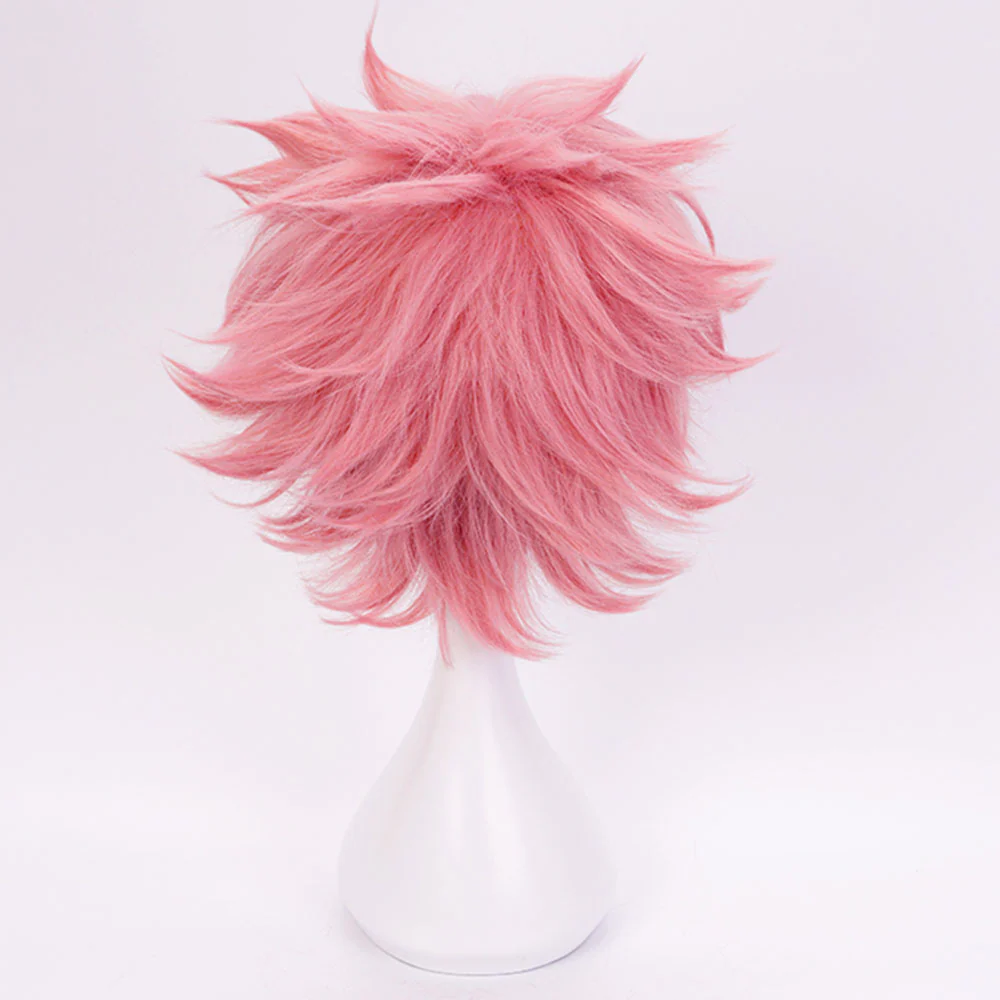 Anime My Hero Academia Ashido Mina Cosplay Wig Heat Resistant Sythentic Hair - Image 5