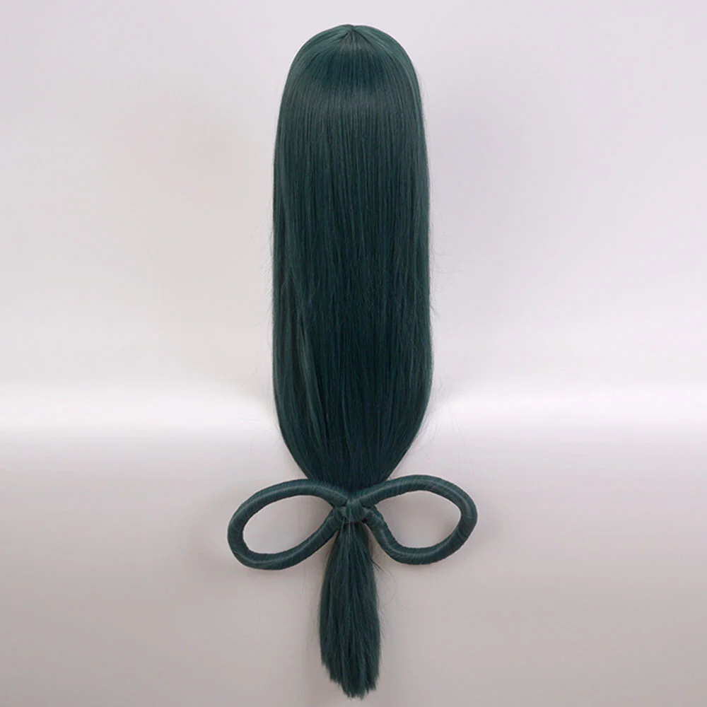 Anime My Hero Academia Asui Tsuyu Cosplay Wig Heat Resistant Sythentic Hair - Image 4