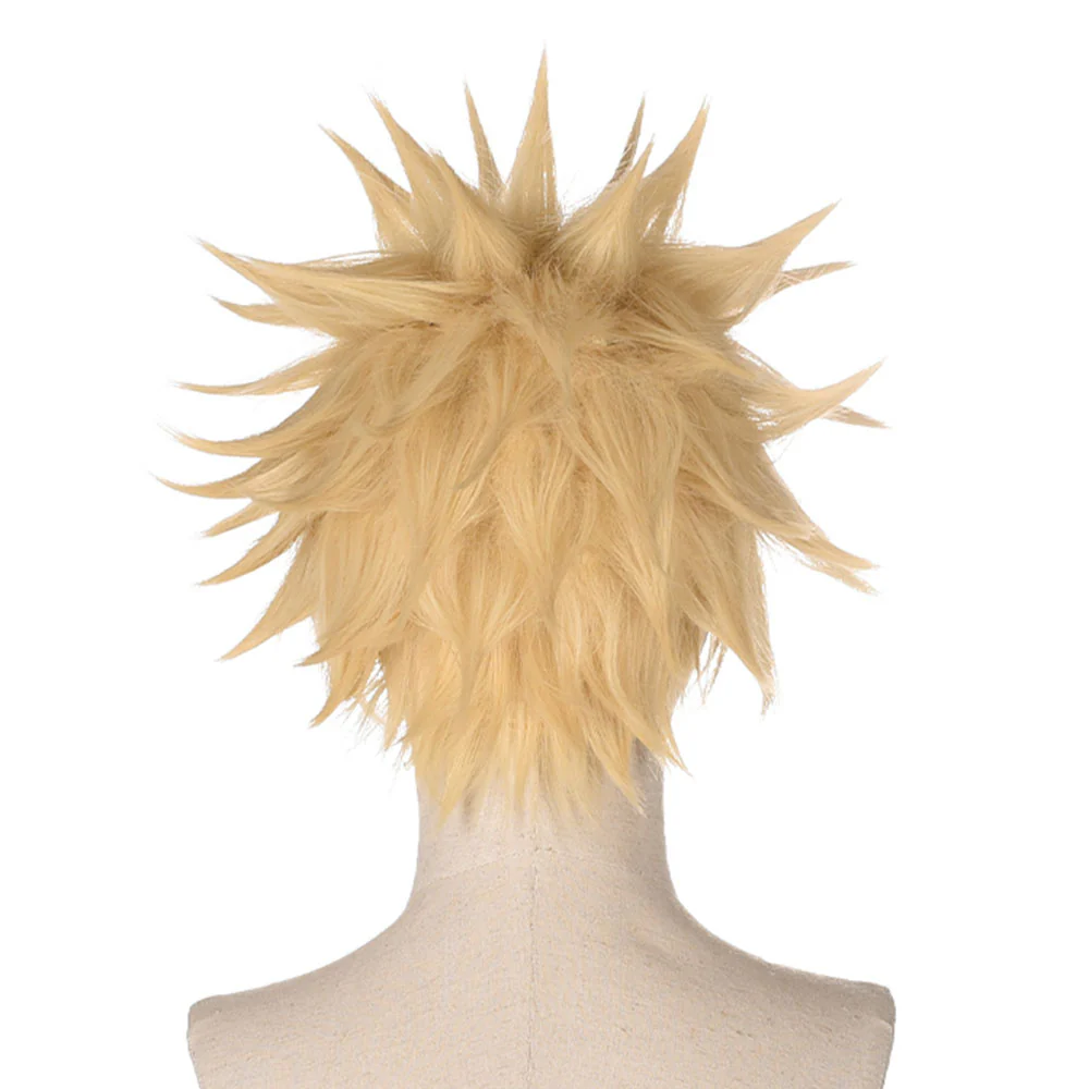 Anime My Hero Academia Bakugou Katsuki Cosplay Wig Heat Resistant Sythentic Hair - Image 4
