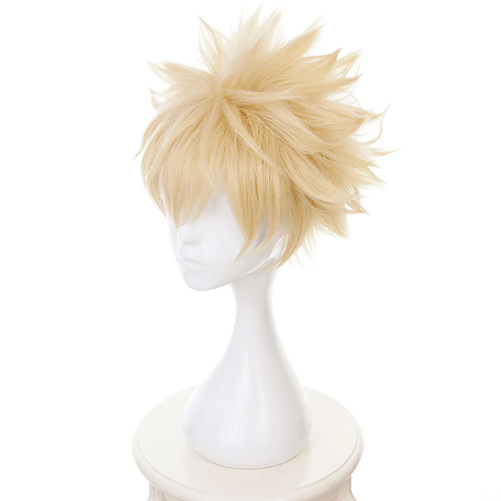 Anime My Hero Academia Bakugou Katsuki Cosplay Wig Heat Resistant Sythentic Hair - Image 5