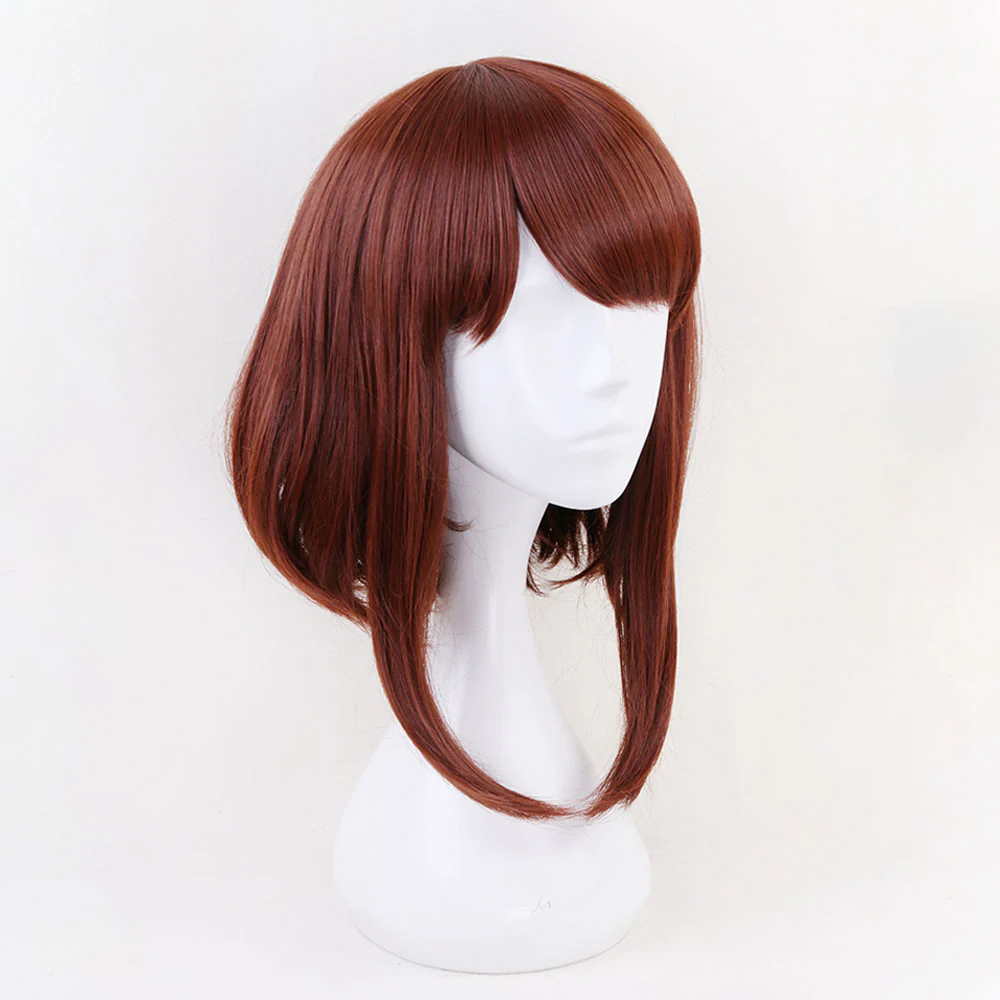 Anime My Hero Academia Costume Uraraka Ochaco Training/Gym Cosplay Outfit with Wig - Image 8