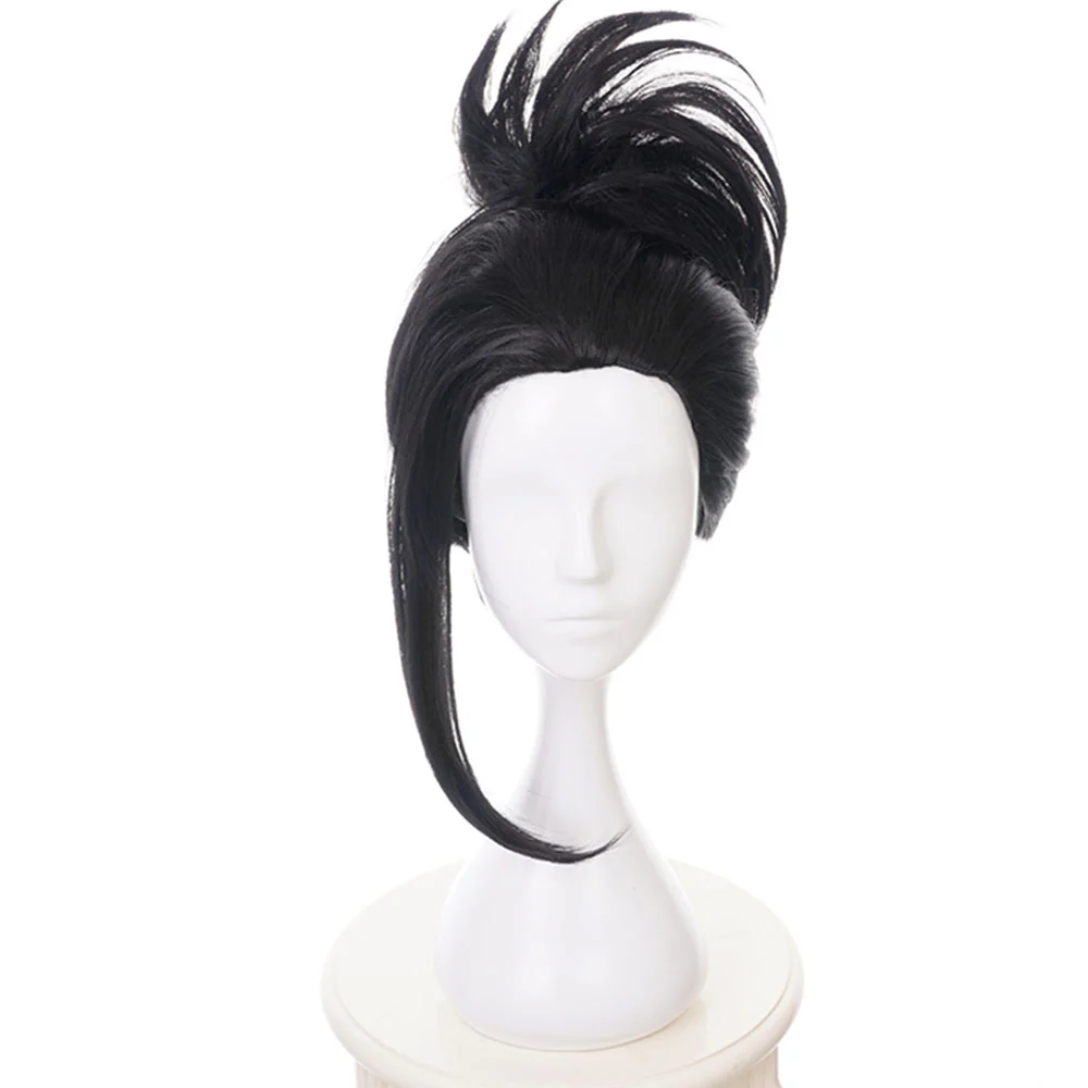 Anime My Hero Academia Costume Yaoyorozu Momo Training/Gym Cosplay Outfit with Wig - Image 7