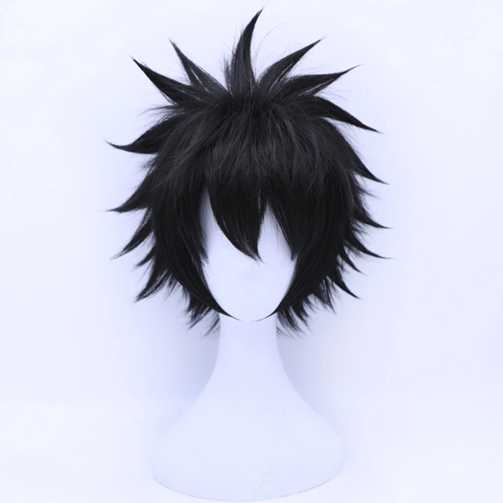 Anime My Hero Academia Dabi Cosplay Wig Heat Resistant Sythentic Hair - Image 2