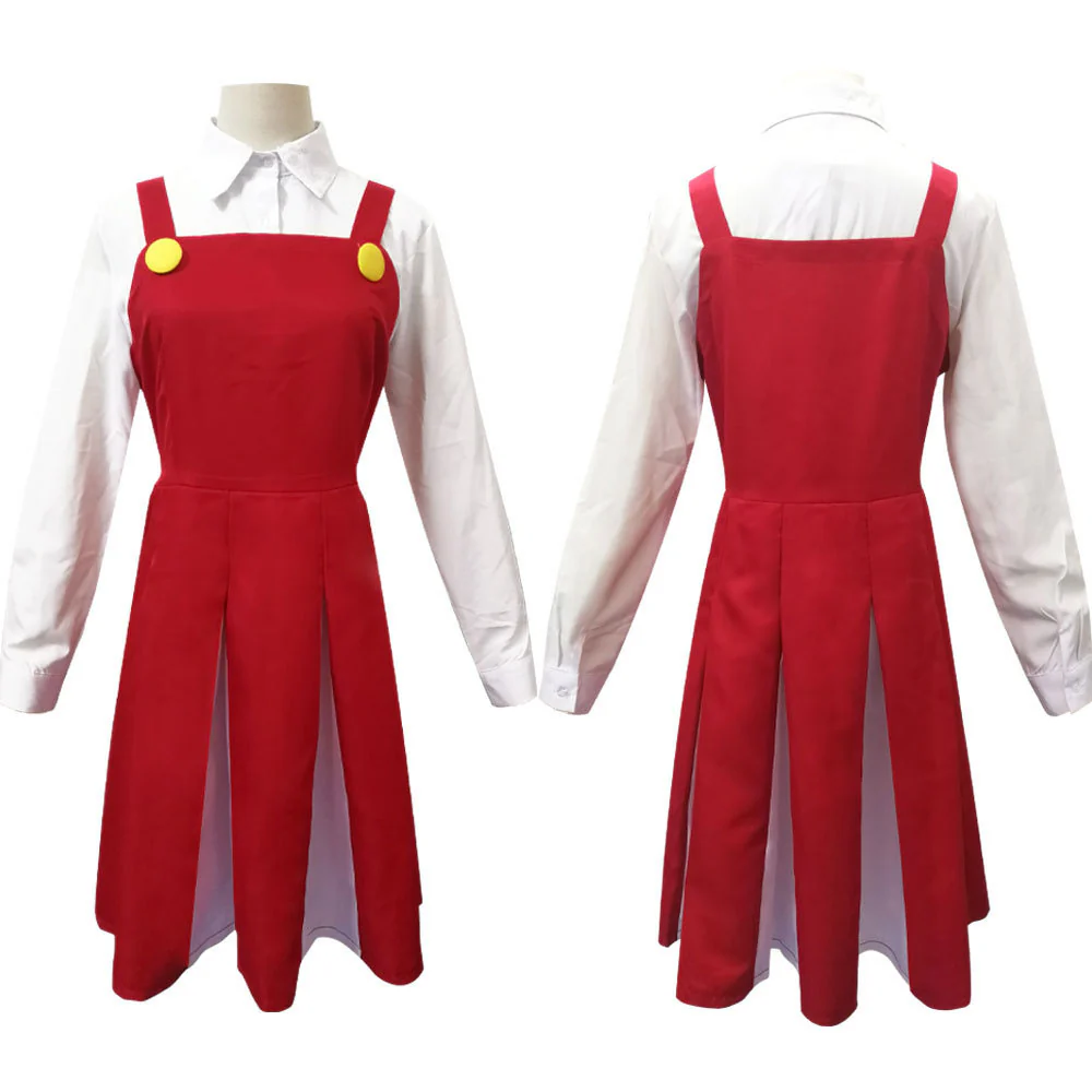Anime My Hero Academia Eri Cosplay Red Costume - Image 2