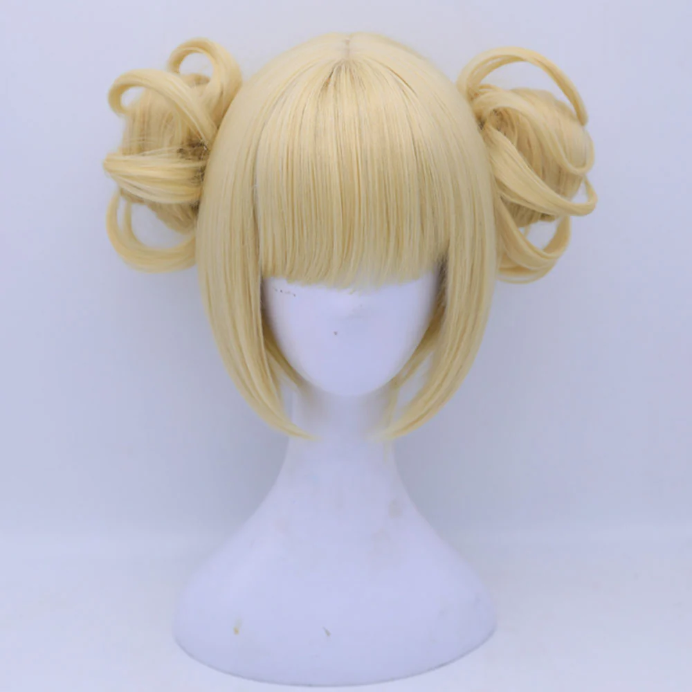 Anime My Hero Academia Himiko Toga Cosplay Wig Heat Resistant Sythentic Hair - Image 2