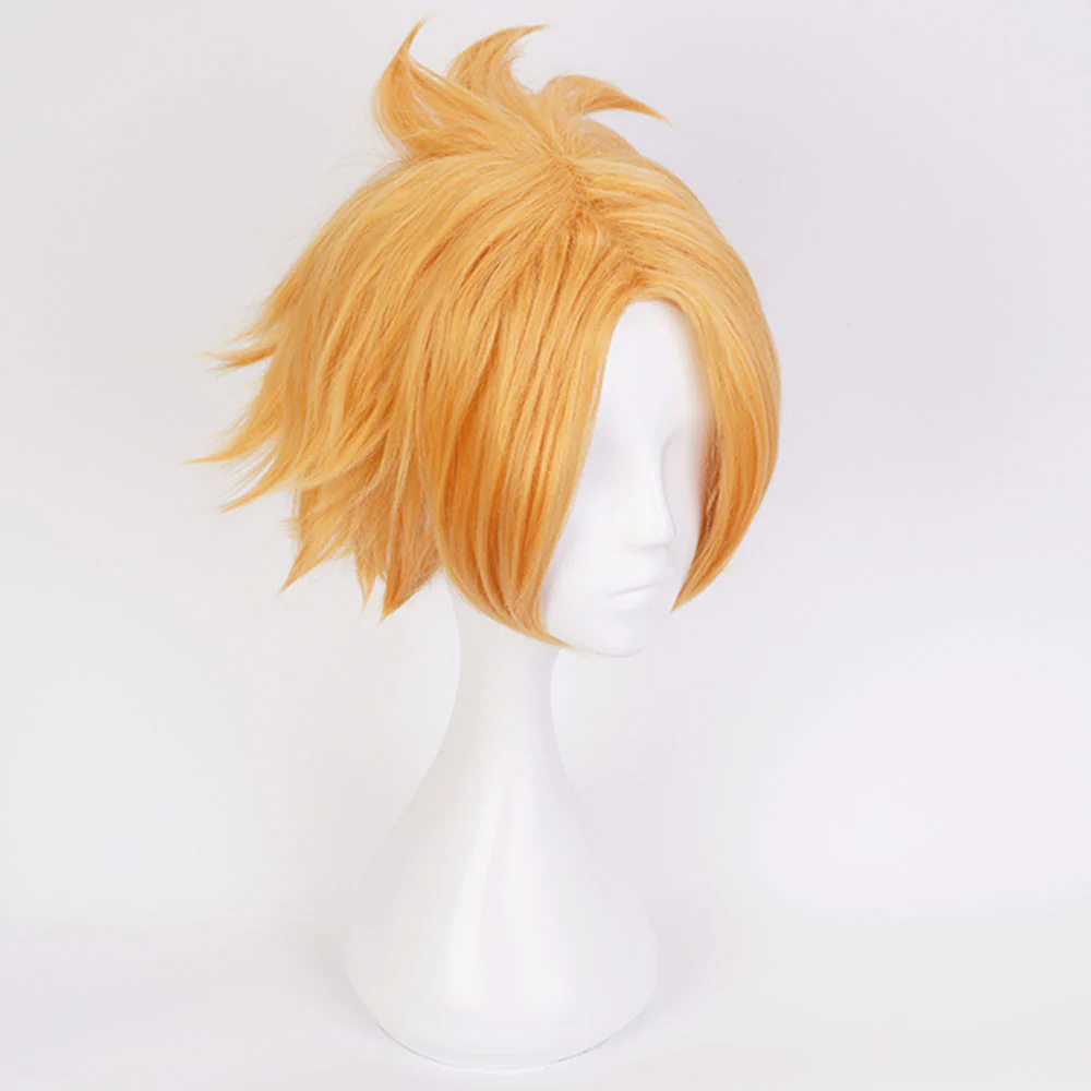 Anime My Hero Academia Kaminari Denki Cosplay Wig Heat Resistant Sythentic Hair - Image 5