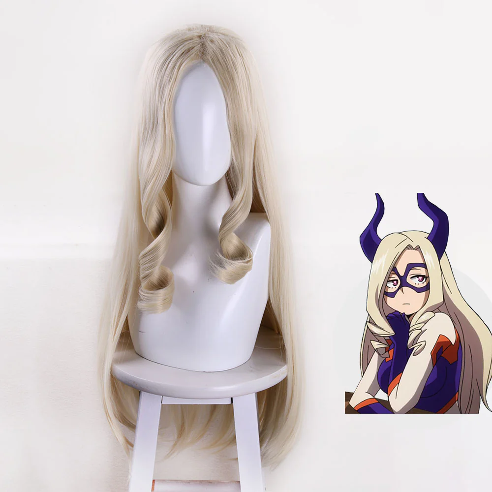 Anime My Hero Academia Mt. Lady Cosplay Wig Heat Resistant Sythentic Hair