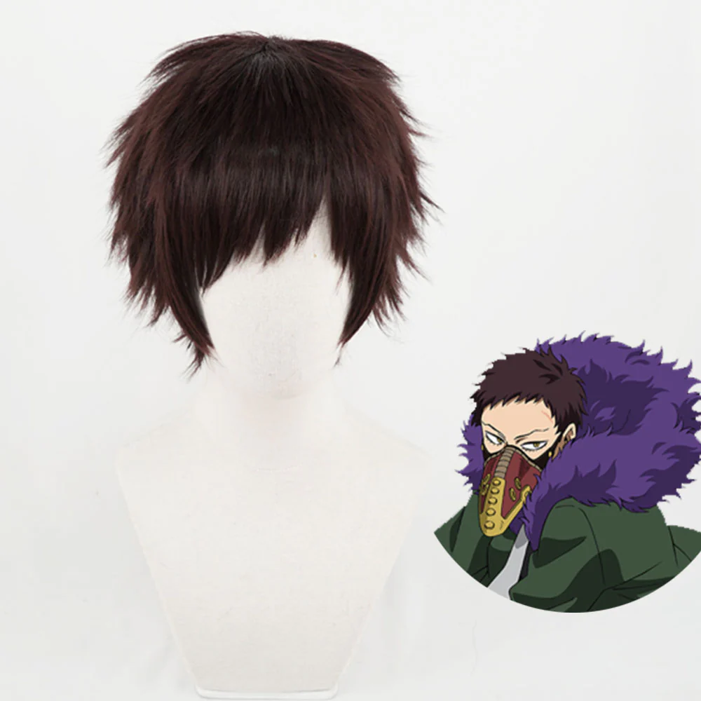 Anime My Hero Academia Overhaul Cosplay Wig Heat Resistant Sythentic Hair