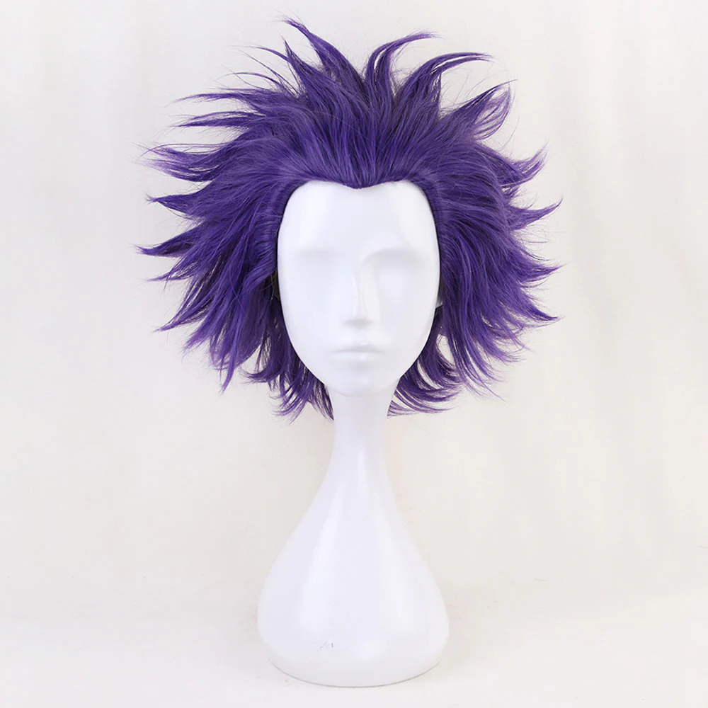 Anime My Hero Academia Shinso Hitoshi Cosplay Wig Heat Resistant Sythentic Hair - Image 2