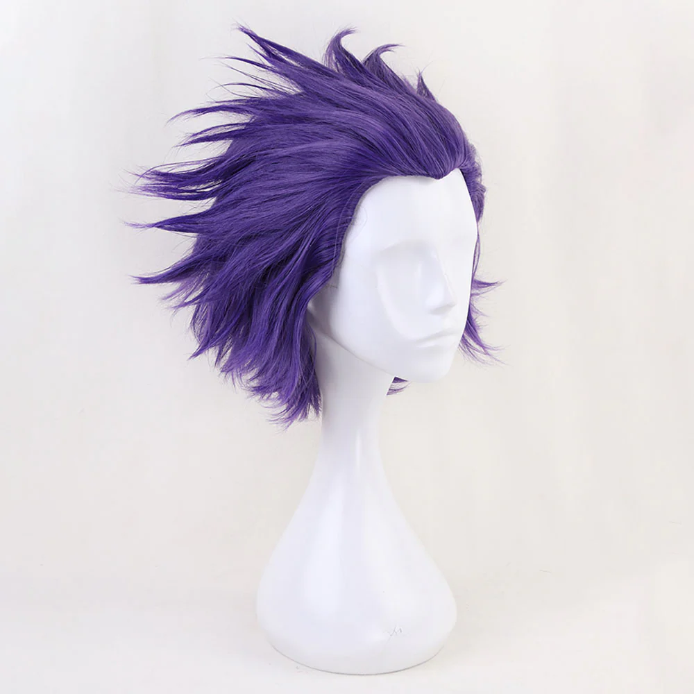Anime My Hero Academia Shinso Hitoshi Cosplay Wig Heat Resistant Sythentic Hair - Image 3