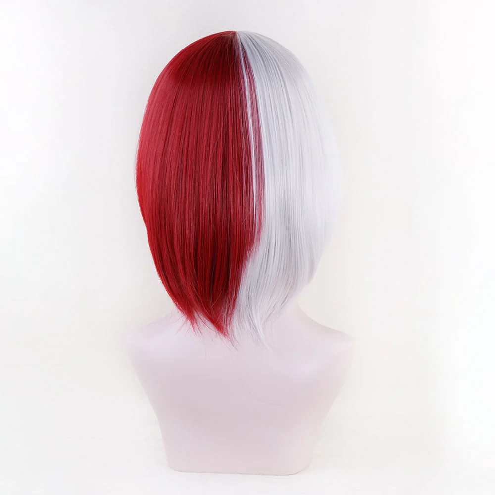 Anime My Hero Academia Todoroki Shoto Male Cosplay Wig Heat Resistant Sythentic Hair - Image 3