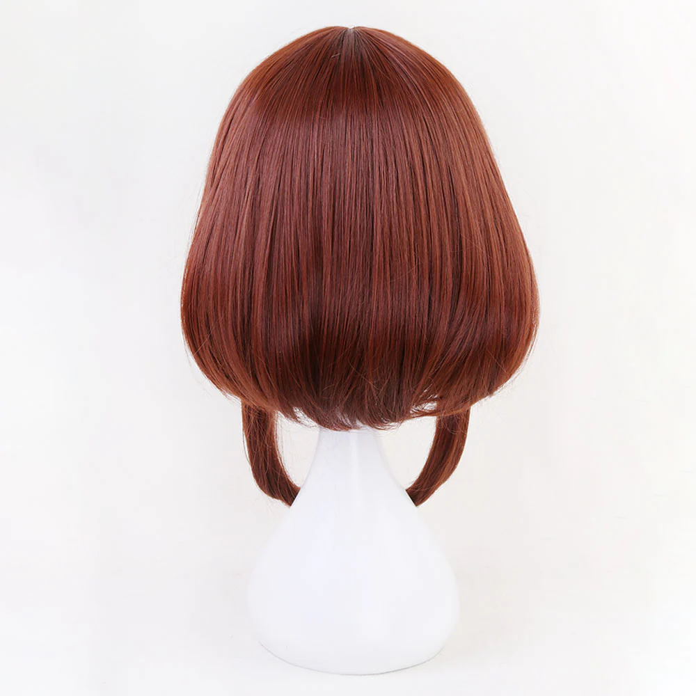 Anime My Hero Academia Uraraka Ochaco Cosplay Wig Heat Resistant Sythentic Hair - Image 4