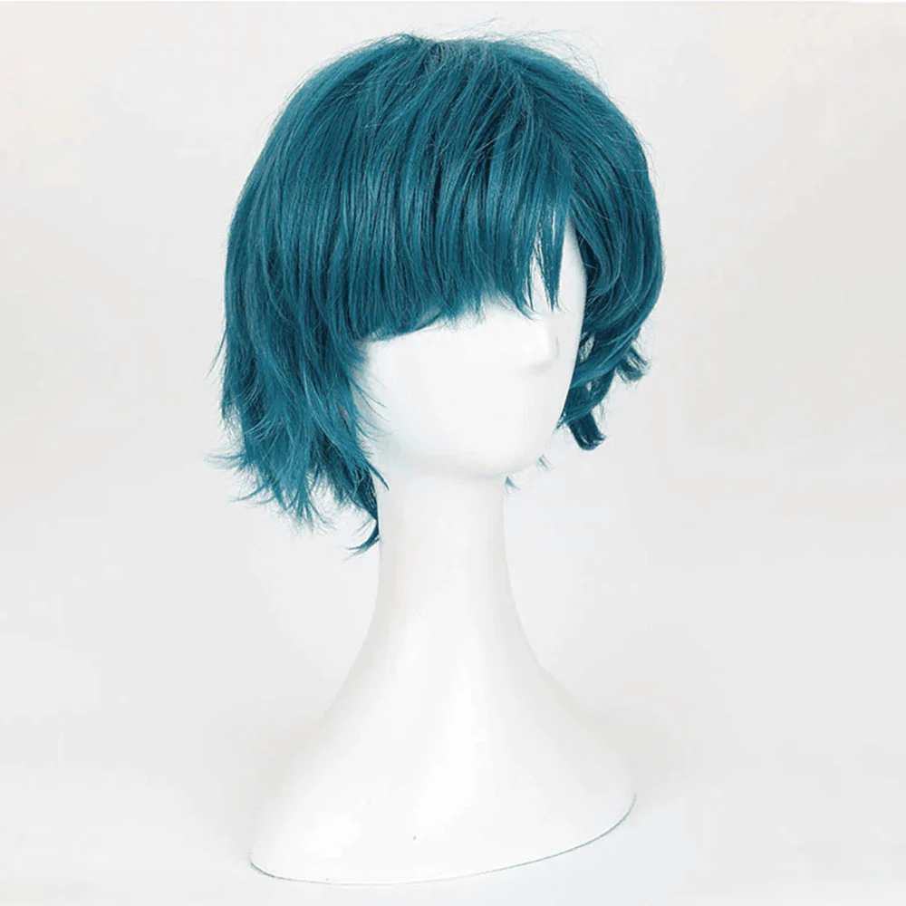 Anime Sailor Moon Sailor mercury Mizuno Ami Cosplay Wig Heat Resistant Sythentic Hair - Image 2