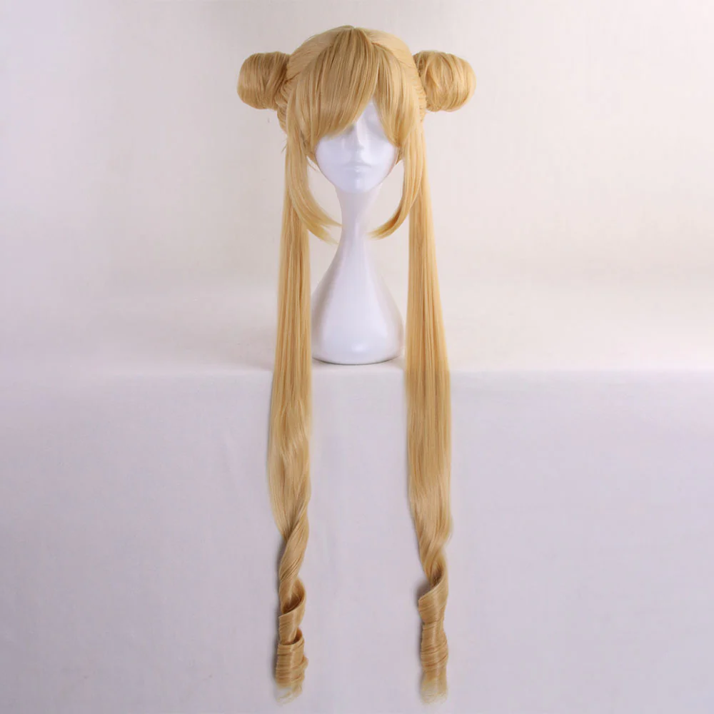 Anime Sailor Moon Sailor Moon Usagi Tsukino Cosplay Wig Heat Resistant Sythentic Hair - Image 6