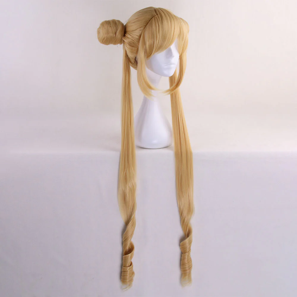 Anime Sailor Moon Sailor Moon Usagi Tsukino Cosplay Wig Heat Resistant Sythentic Hair - Image 7