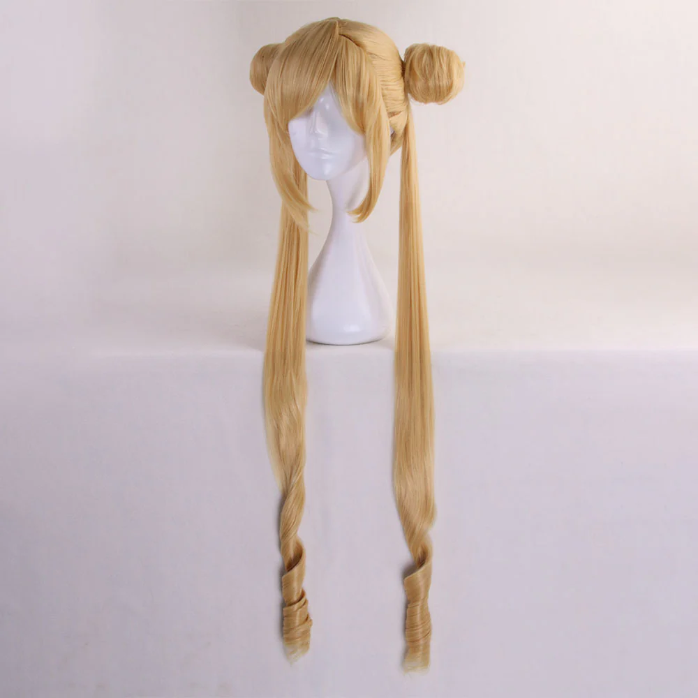 Anime Sailor Moon Sailor Moon Usagi Tsukino Cosplay Wig Heat Resistant Sythentic Hair - Image 9