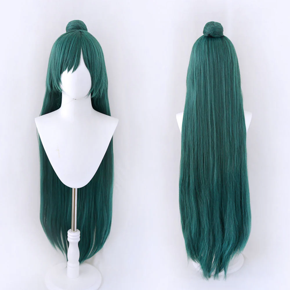 Anime Sailor Moon Sailor pluto Mingou setsuna Cosplay Wig Heat Resistant Sythentic Hair - Image 2
