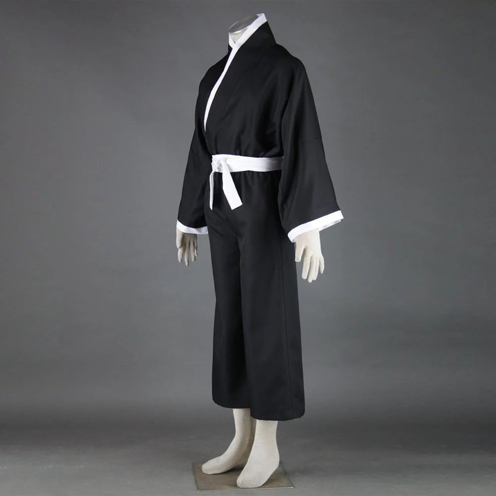 Bleach Costume 3PCS Die Pa Cosplay Kimono full Outfit for Men and Kids - Image 2