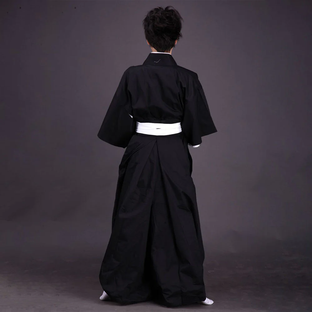 Bleach Costume 4PCS Die Pa Cosplay Kimono full Outfit for Men and Kids - Image 4