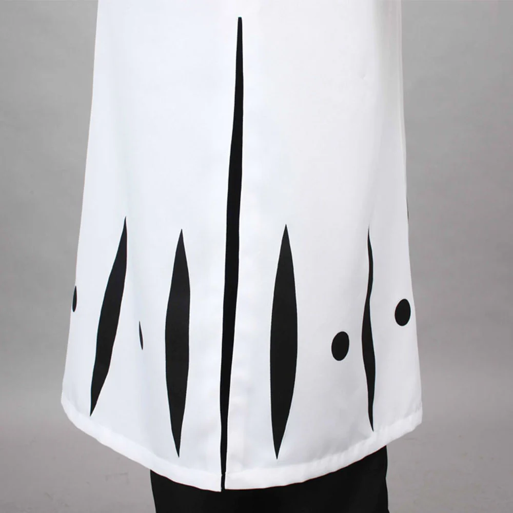 Bleach Costume Hitsugaya Toushirou Cosplay Kimono full Outfit 10th Division Captain Costume for Men and Kids - Image 7