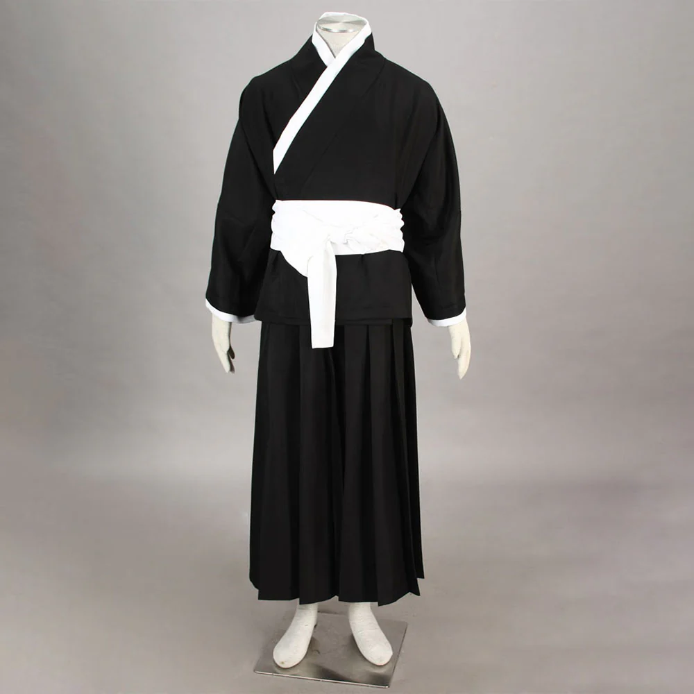 Bleach Costume Komamura Sajin Cosplay Kimono Set 7th Division Captain Costume for Men and Kids - Image 6