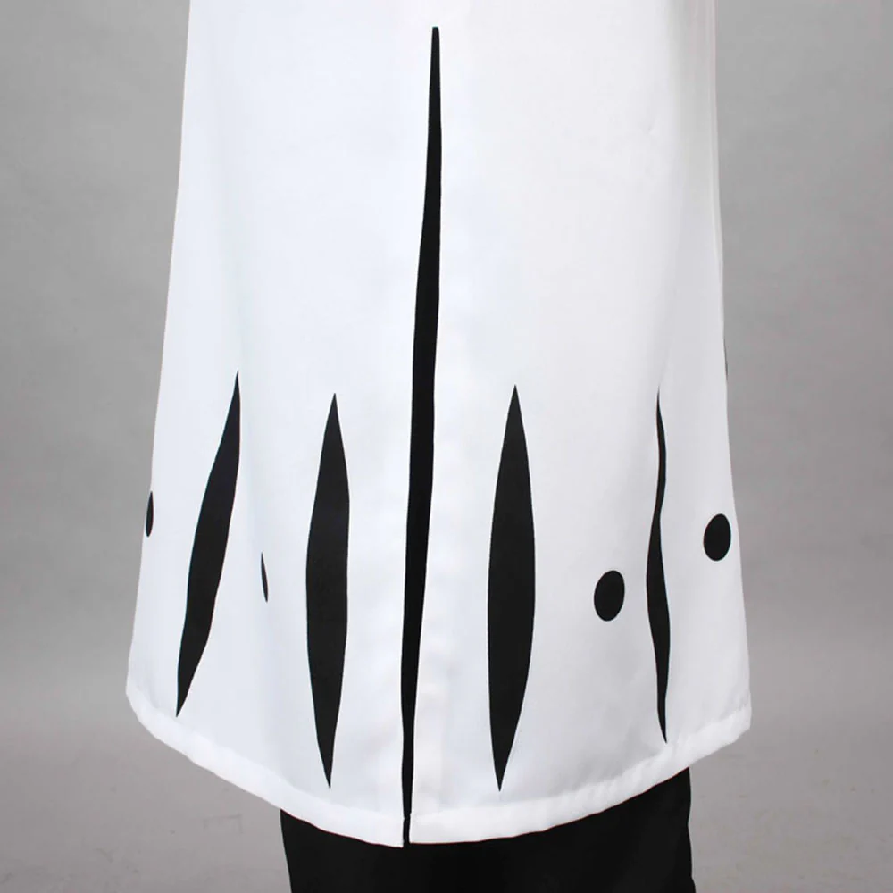 Bleach Costume Kuchiki Byakuya Cosplay Kimono Set 6th Division Captain Costume for Men and Kids - Image 9