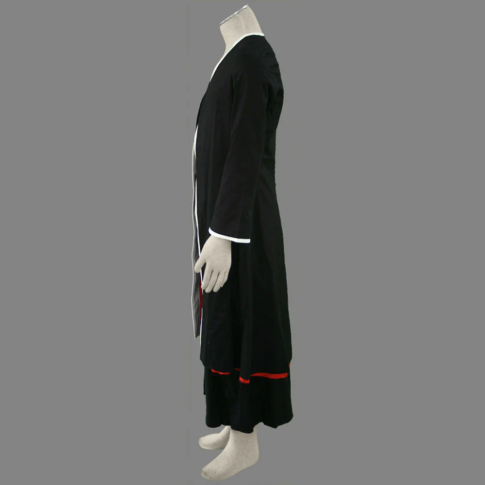 Bleach Costume Kurosaki Ichigo Cosplay Black Kimono Full Outfit for Men and Kids - Image 4