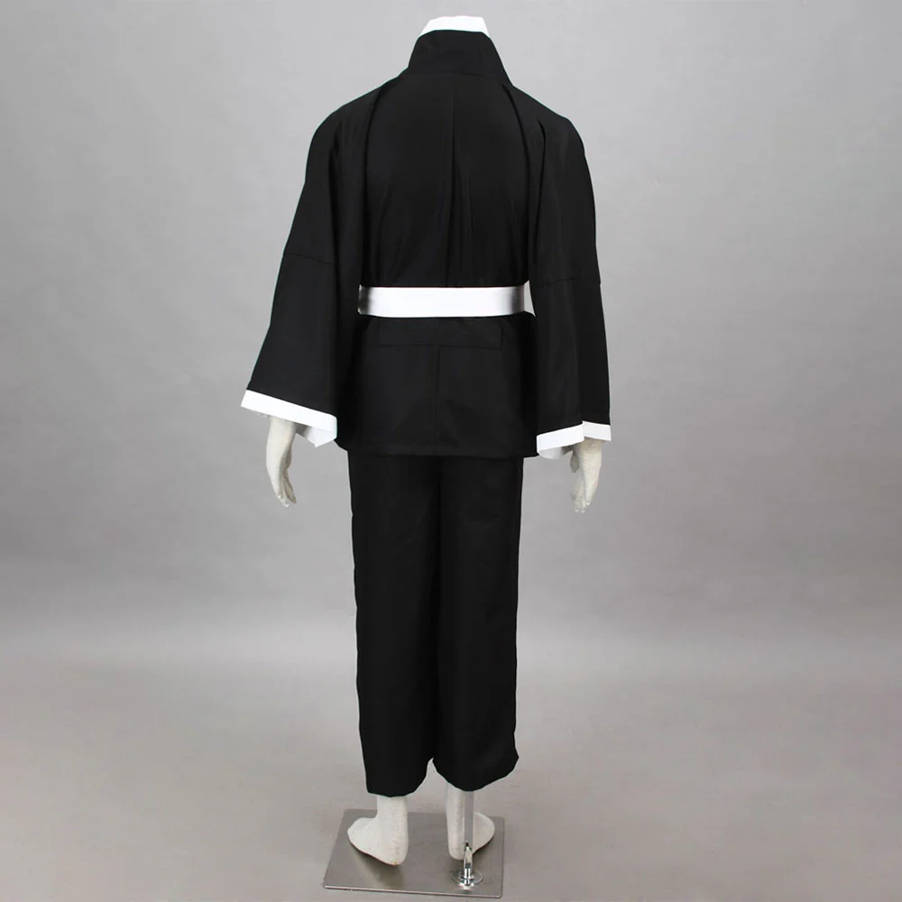Bleach Costume Kurotsuchi Mayuri Cosplay Kimono Outfit 12th Division Captain Costume for Men and Kids - Image 8