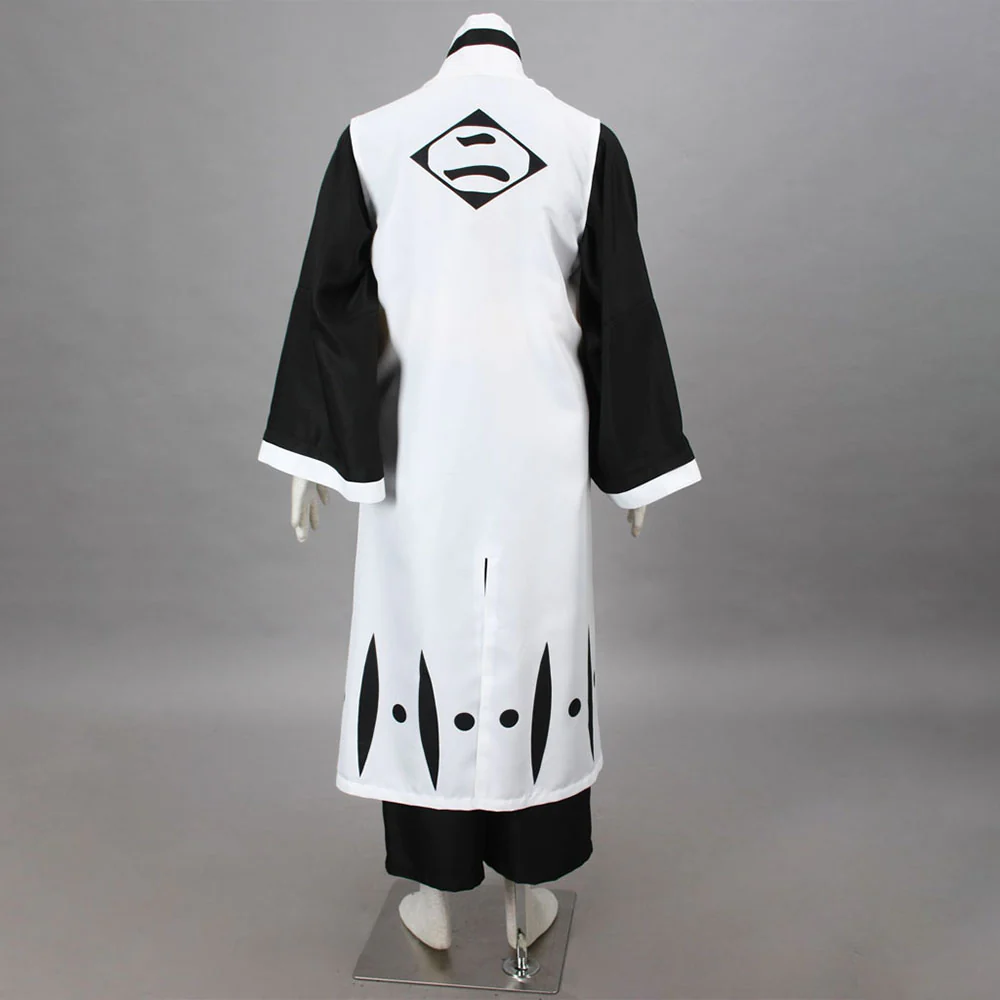 Bleach Costume Soi Fon/Fon Shaorin Cosplay Kimono Set 2nd Division Captain Costume for Women and Kids - Image 3