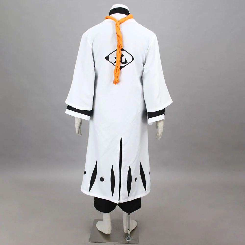 Bleach Costume Tosen Kaname Cosplay Kimono Set 9th Division Captain Costume for Men and Kids - Image 3