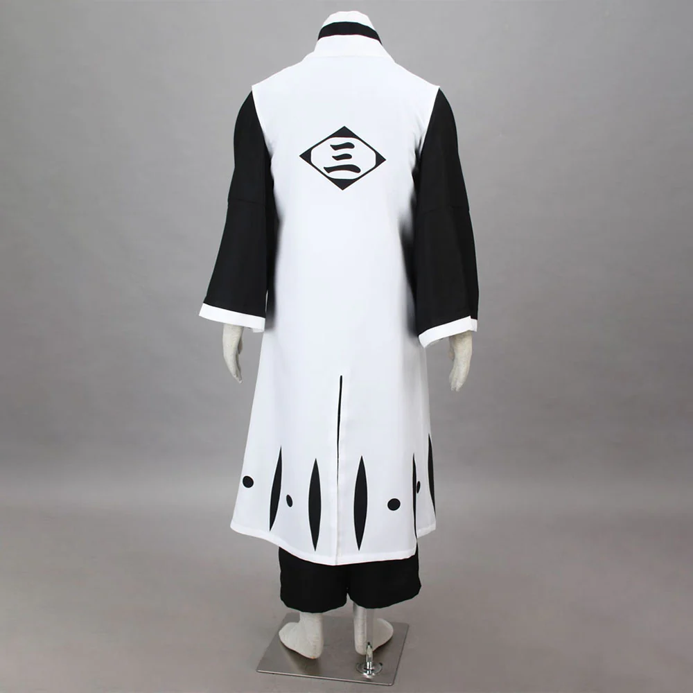 Bleach Costume Unohana Retsu Cosplay Kimono Set 3rd Division Captain Costume for Men and Kids - Image 3