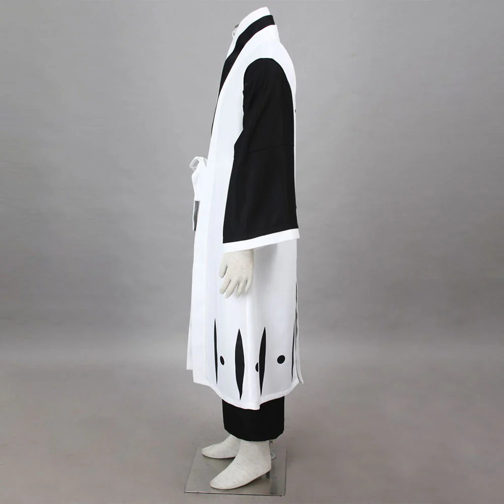 Bleach Costume Unohana Retsu Cosplay Kimono Set 3rd Division Captain Costume for Men and Kids - Image 4
