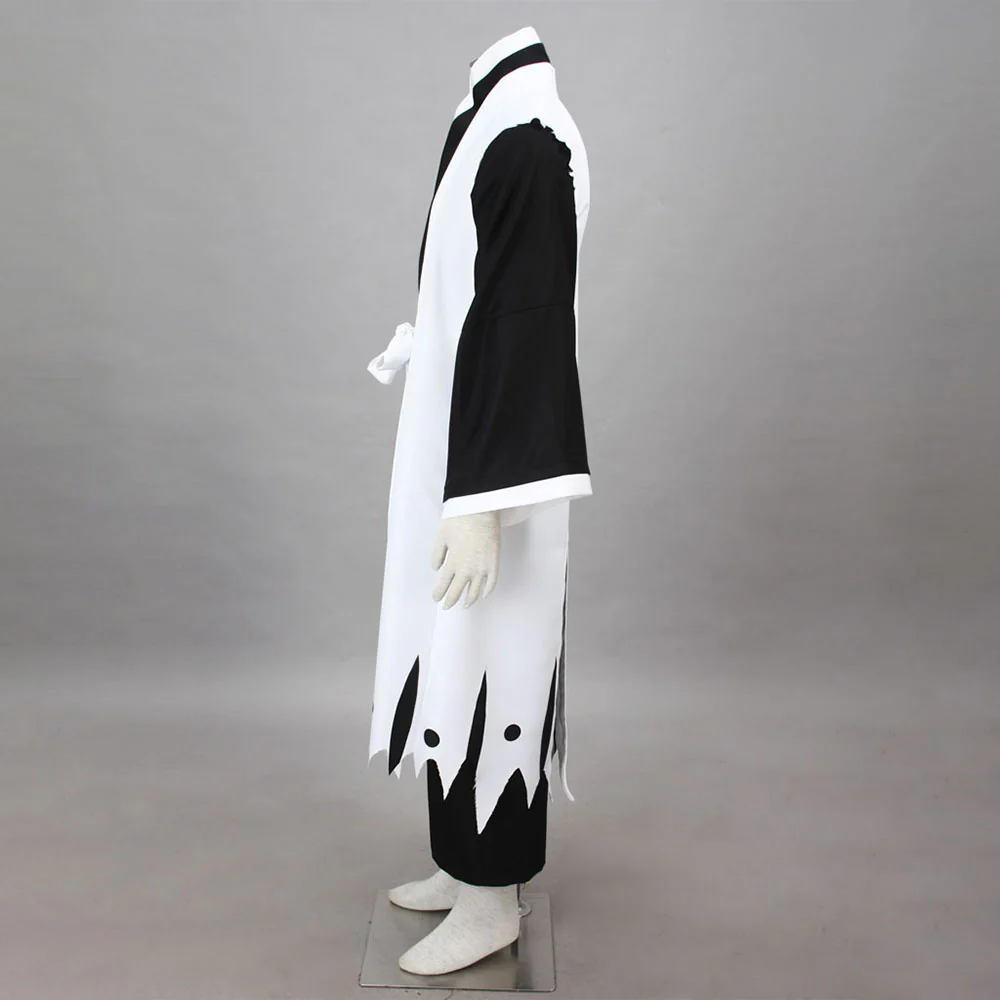 Bleach Costume Zaraki Kenpachi Cosplay Kimono full Outfit 11th Division Captain Costume for Men and Kids - Image 4