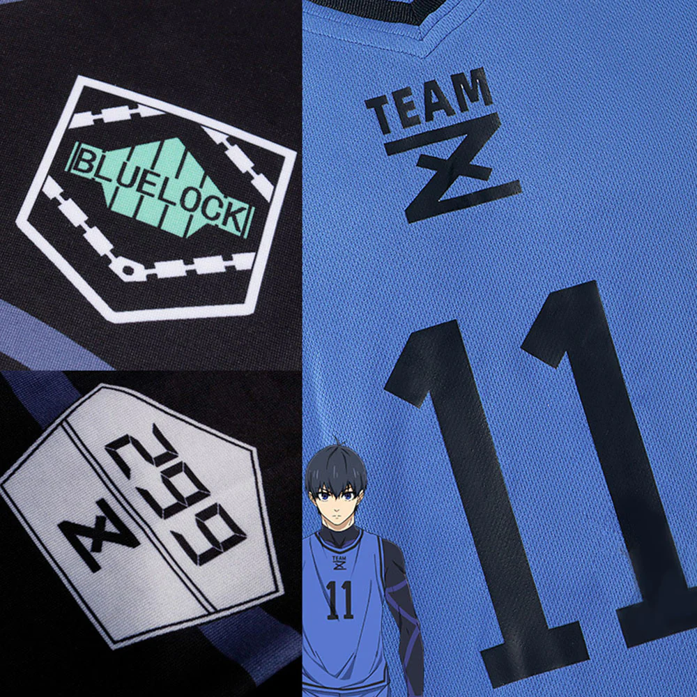 Blue Lock Costumes Isagi Yoichi Kunigami Rensuke Bachira Meguru Chigiri Hyom Cosplay Football Unifrom - Image 13
