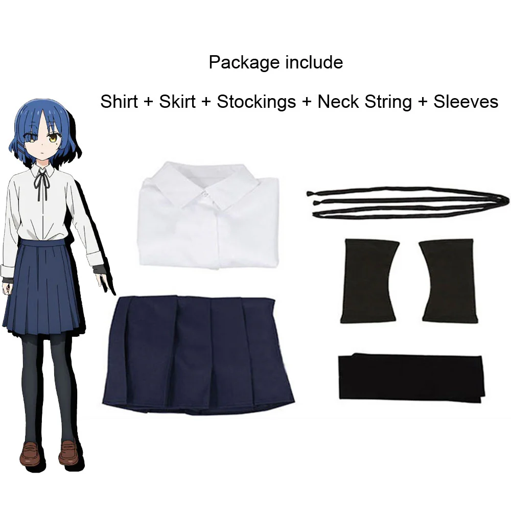 Bocchi the Rock Costume Yamada Ryo Cosplay Full Outfit for Women - Image 4