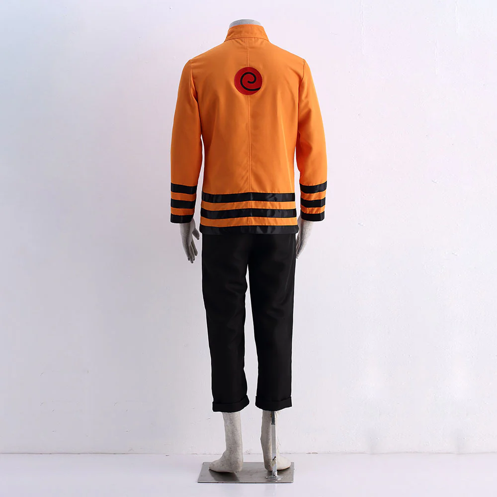 Boruto Costume Naruto as Father Cosplay full Outfit for Men and Kids - Image 4