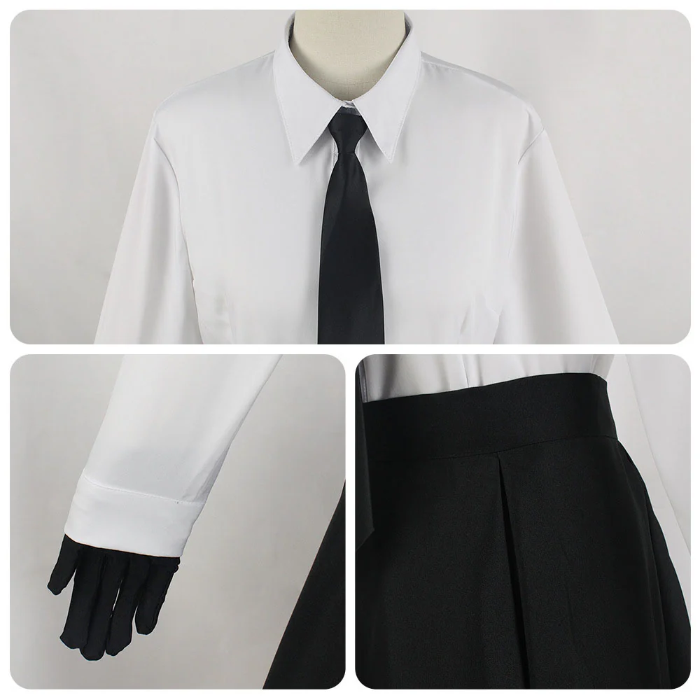 Bungou Stray Dogs Costume Akiko Yosano Cosplay full Outfit with Accessories for Women - Image 5