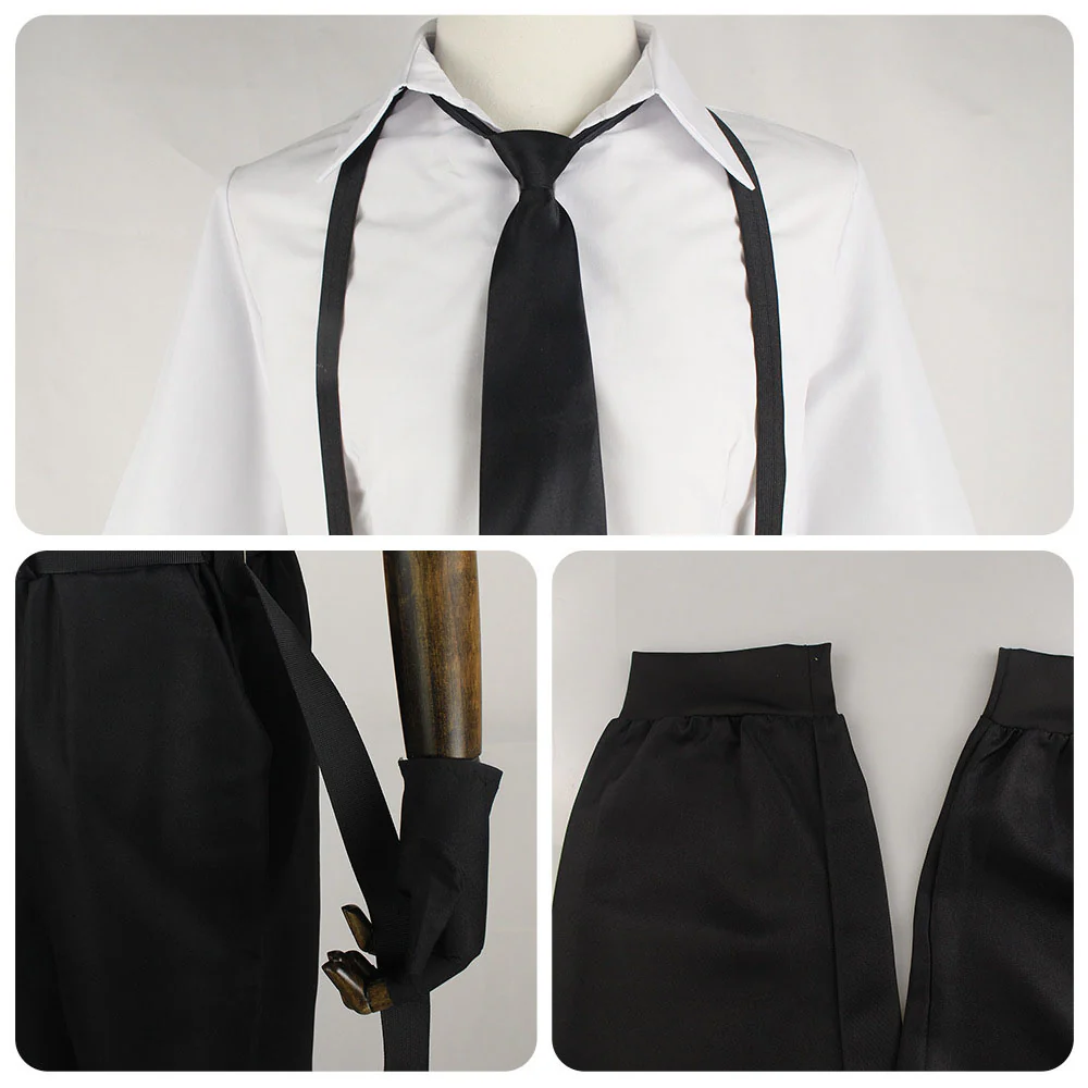 Bungou Stray Dogs Costume Atsushi Nakajima Cosplay full Outfit with Accessories for Men - Image 5