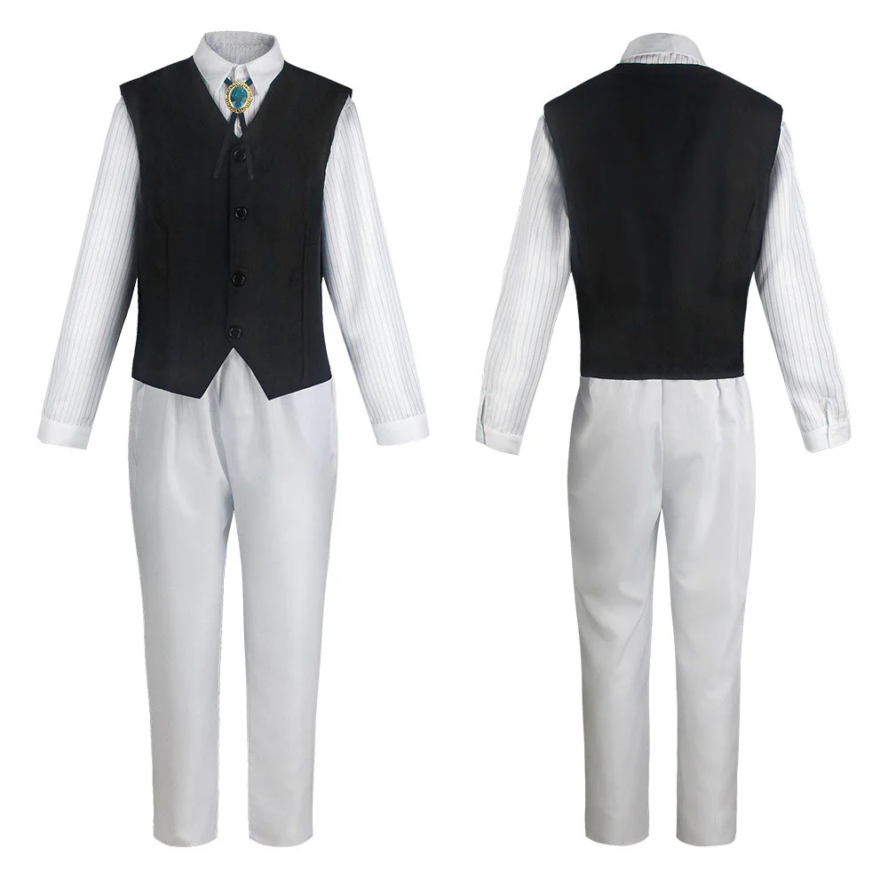 Bungou Stray Dogs Costume Osamu Dazai Cosplay full Outfit with Accessories for Men - Image 3
