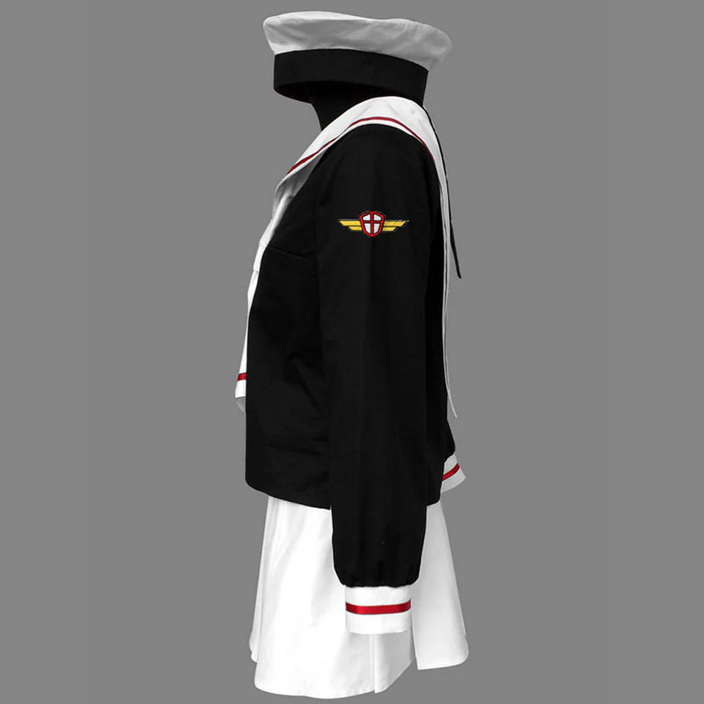 Cardcaptor Sakura Costumes Kinomoto Sakura Cosplay full Uniform Outfit for Women and Kids - Image 5