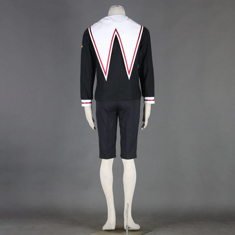 Cardcaptor Sakura Costumes LI Syaoran Cosplay Uniform full Outfit for Men and Kids - Image 4
