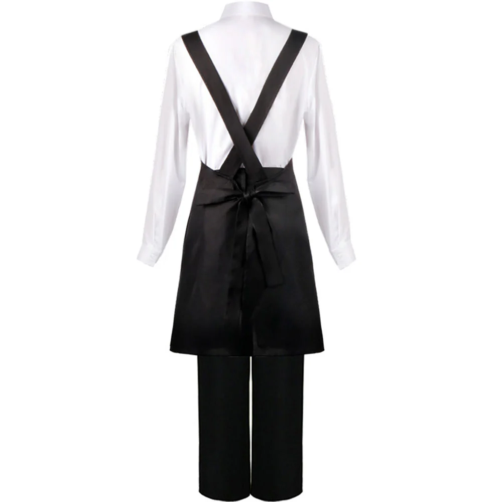 Chainsaw Man Costume Higashiyama Kobeni Waiter Maid Cosplay Outfit for Women - Image 4