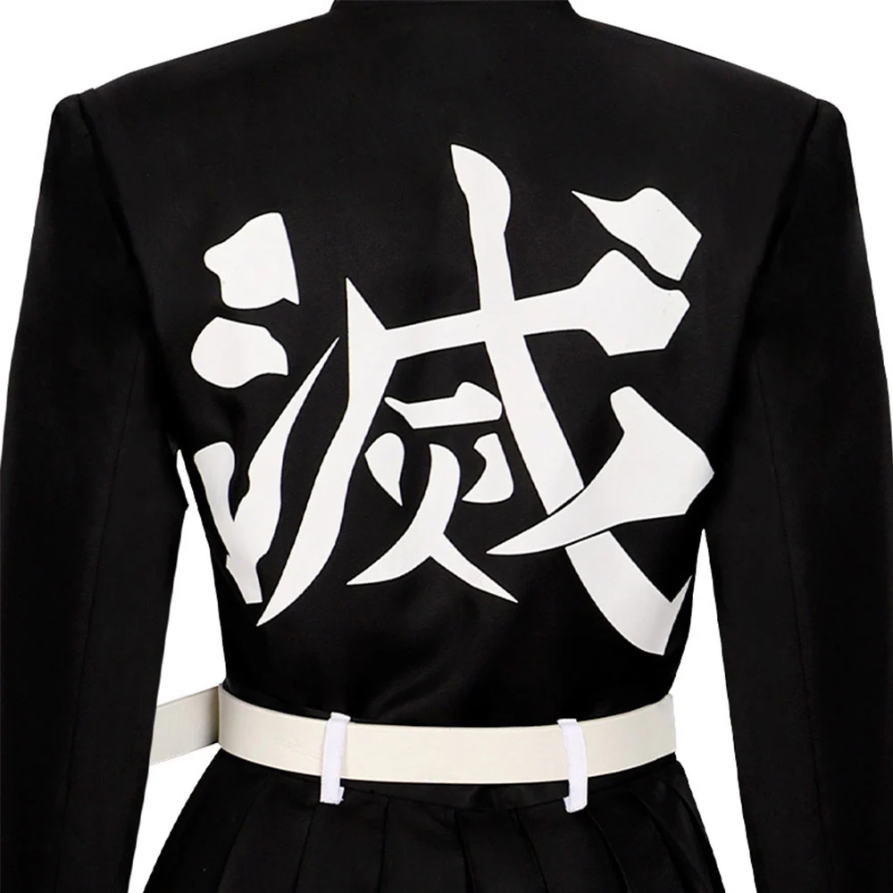 Demon Slayer Kimetsu no Yaiba Costume Kanroji Mitsuri Cosplay Full Outfit for Women - Image 6