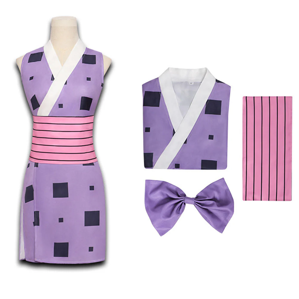 Demon Slayer Kimetsu no Yaiba Costume Suma Makio Hiantsuru Cosplay full outfit for Women - Image 3