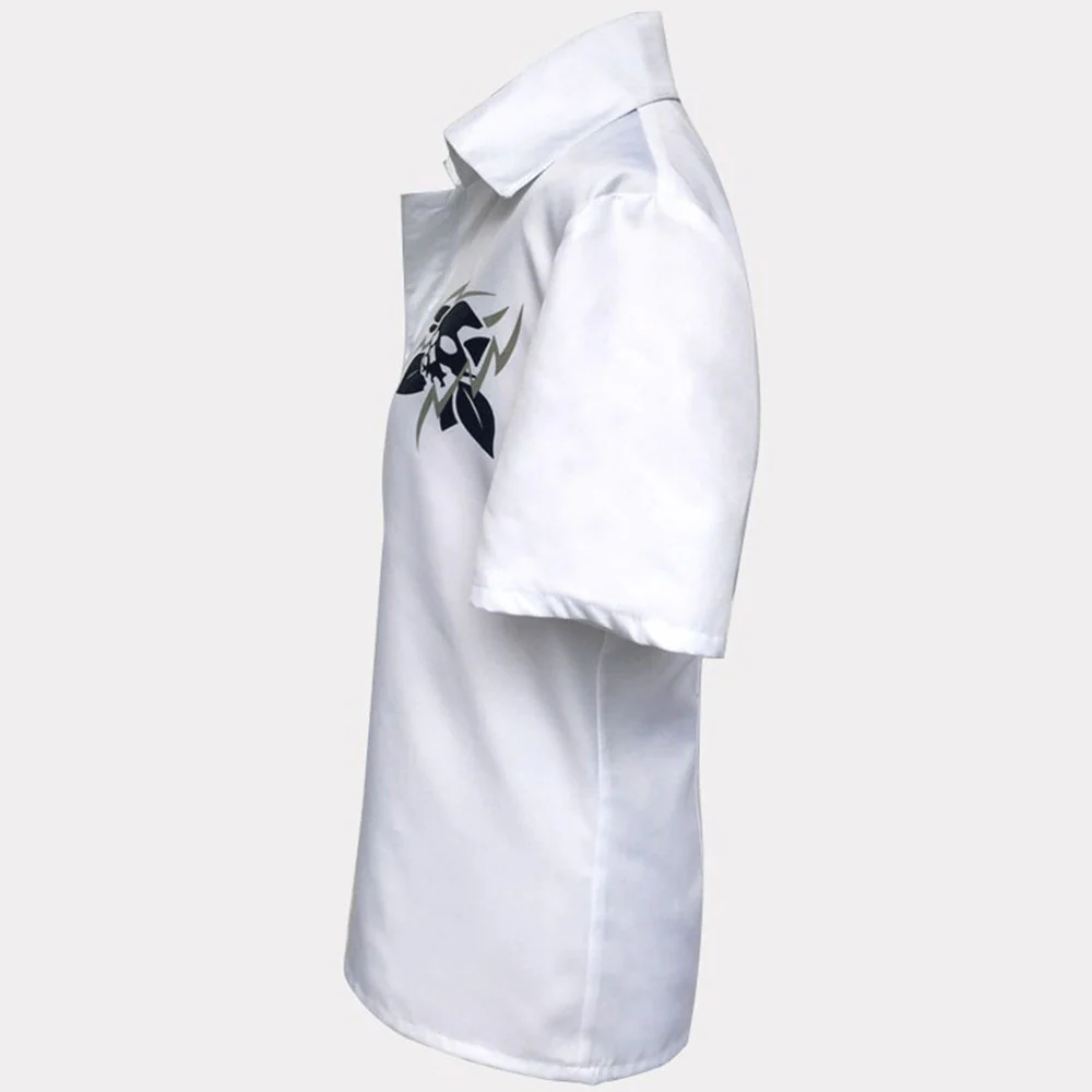 Division Rap Battle Costume Samatoki Aohitsugi Cosplay White Shirt for Men and Kids - Image 4