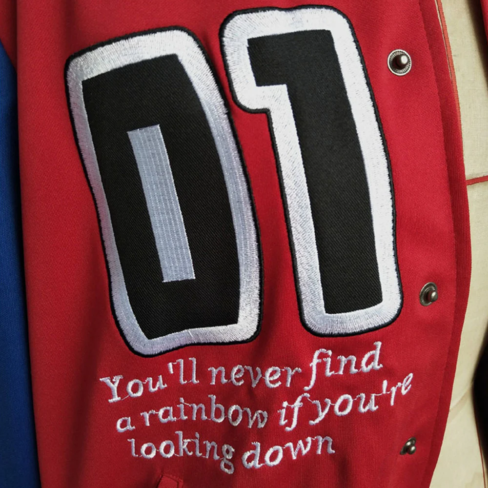 Division Rap Battle Costume Yamada Ichiro Cosplay Red Jacket for Men and Kids - Image 8