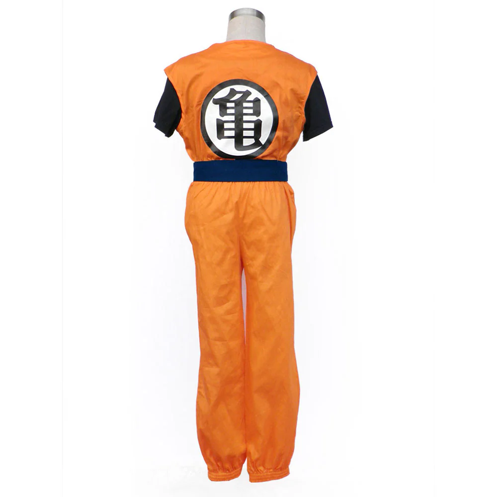Dragon Ball  Costume Son Goku Training Suit by Lord of Turtles Cosplay for Men and Kids - Image 3