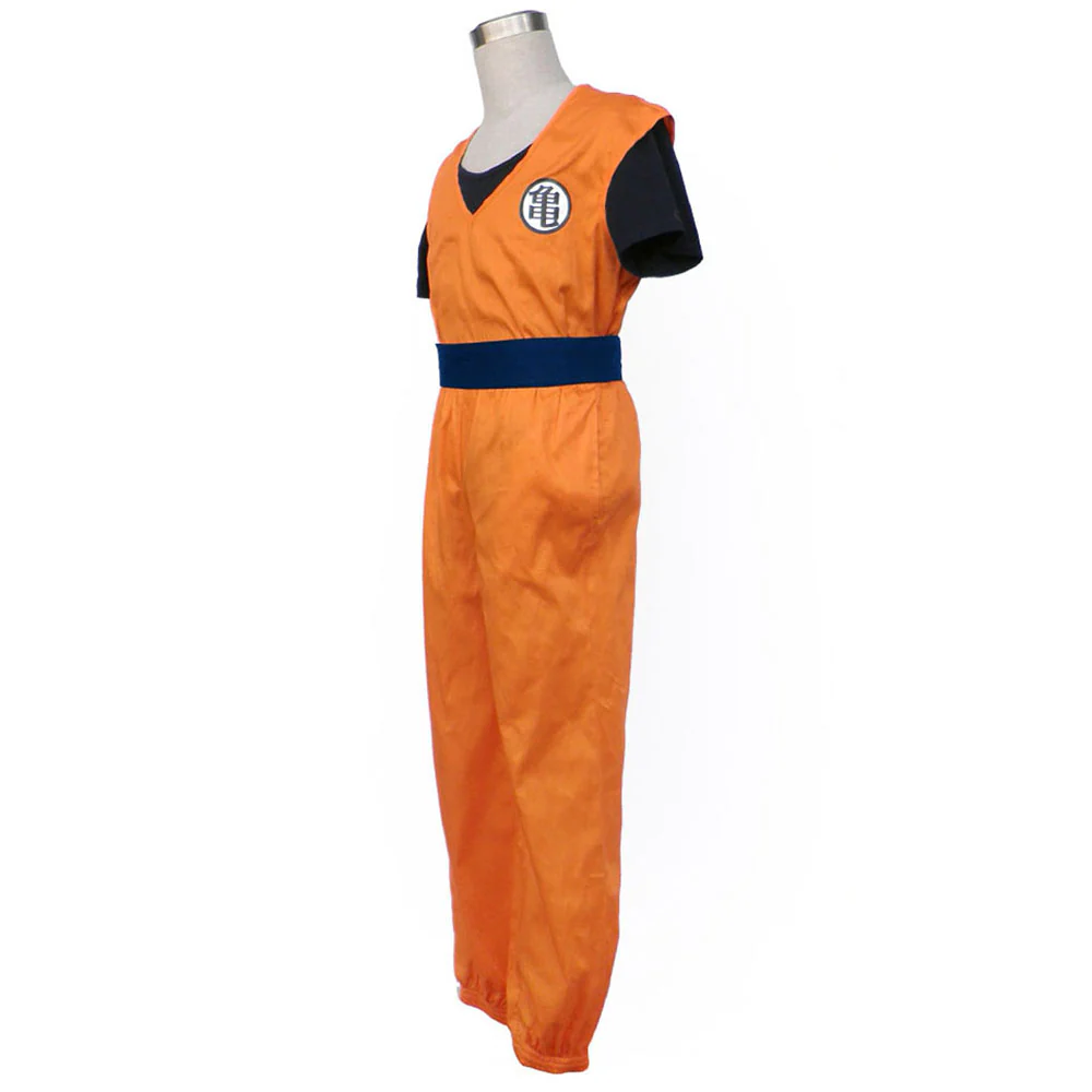 Dragon Ball  Costume Son Goku Training Suit by Lord of Turtles Cosplay for Men and Kids - Image 4