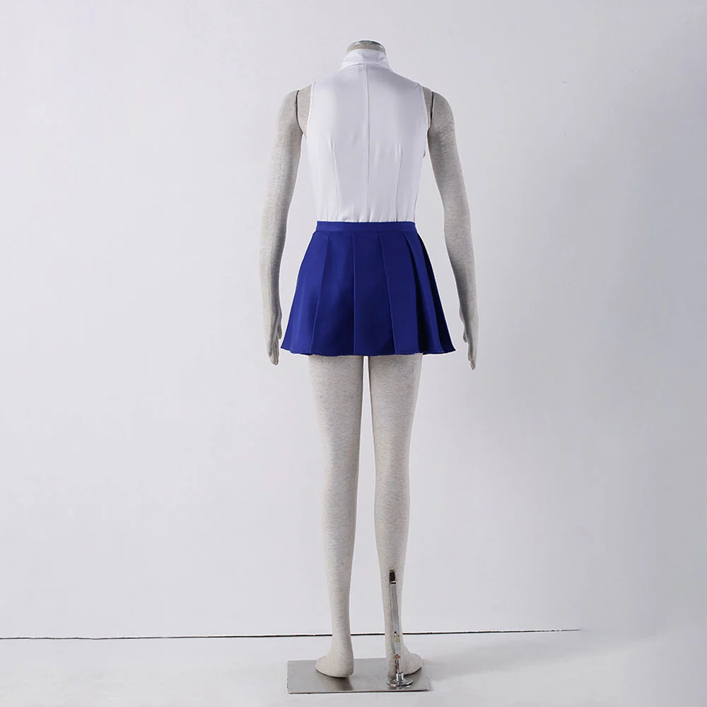 Fairy Tail Costume Erza Scarlet Normal Uniform Cosplay Set for Women and Kids - Image 3