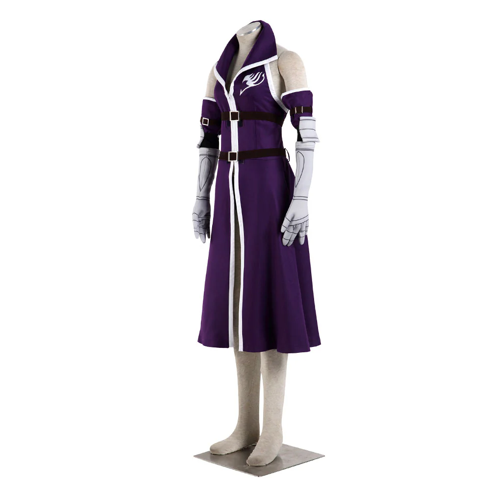 Fairy Tail Costume Grand Magic Games Erza Scarlet Cosplay Full Outfit for Women and Kids - Image 3